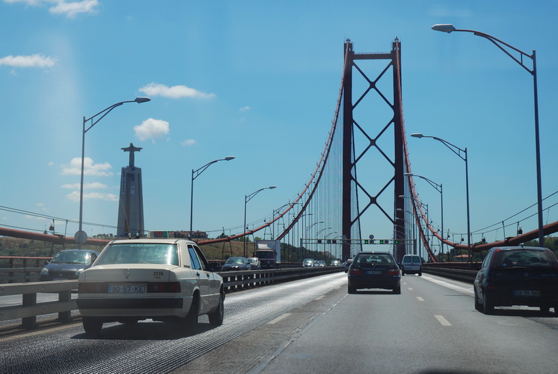 Отпуск. День 19. Ponte 25 de Abril, Cristo Rei, Ponte Vasco da Gama, Alcochete